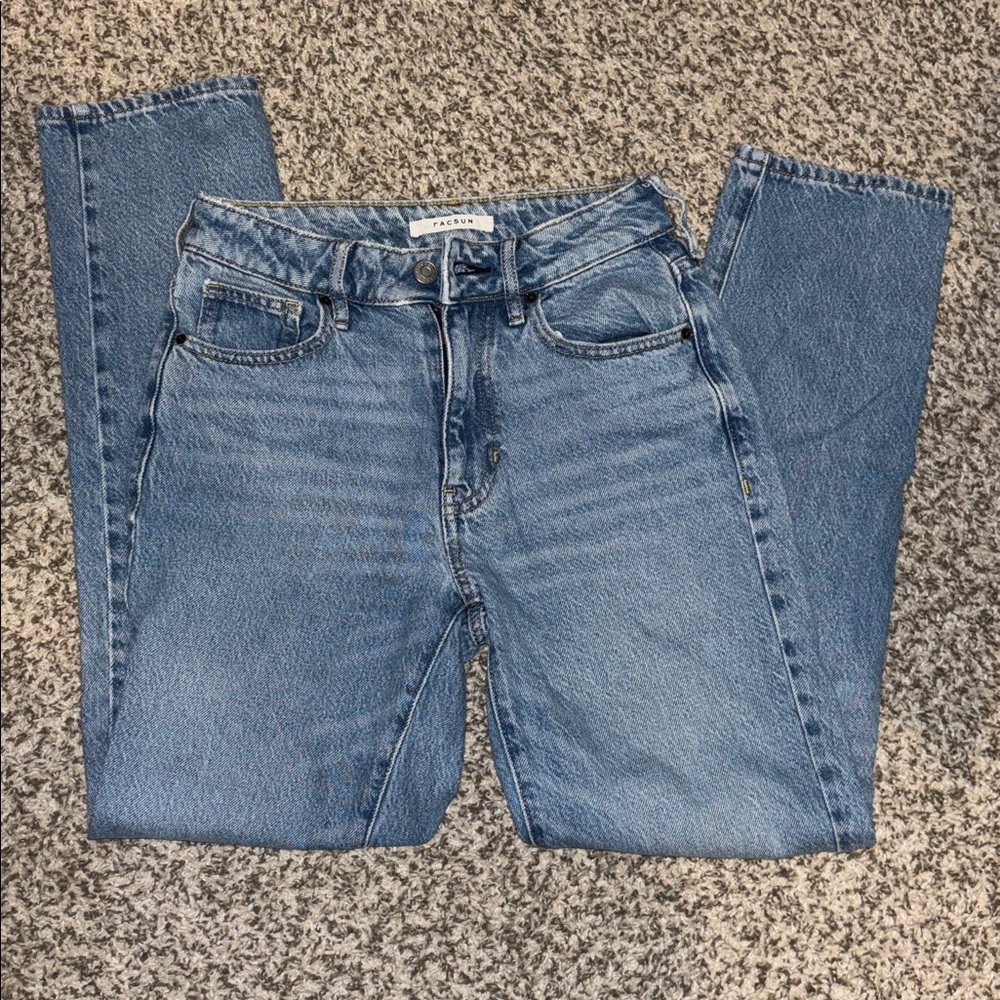 Pacsun Classic Blue Denim Mom Jeans